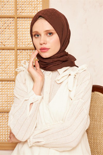 Pierre Cardin Cotton Eşarp - 1030400-931 Kahve