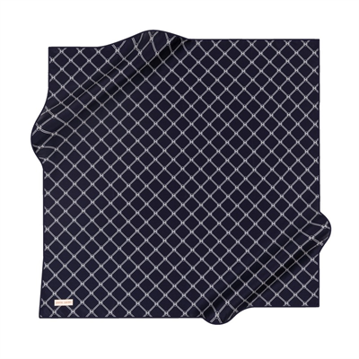 Pierre Cardin İpek Eşarp - 8902438-922 Lacivert Twill