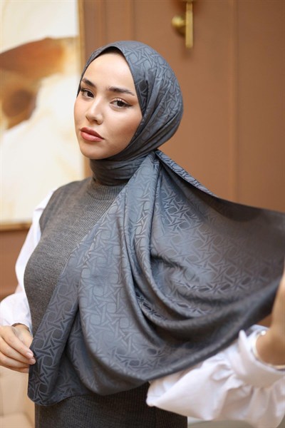 Silk Home Deluxe Şal - 40003  Antrasit