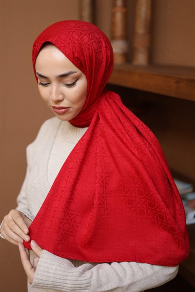 Silk Home Deluxe Şal - 40003  Kırmızı