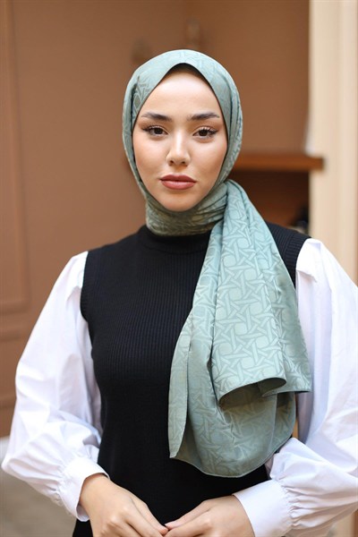 Silk Home Deluxe Şal - 40003  Koyu Çağla