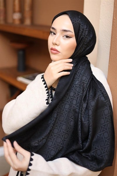 Silk Home Deluxe Şal - 40003  Siyah