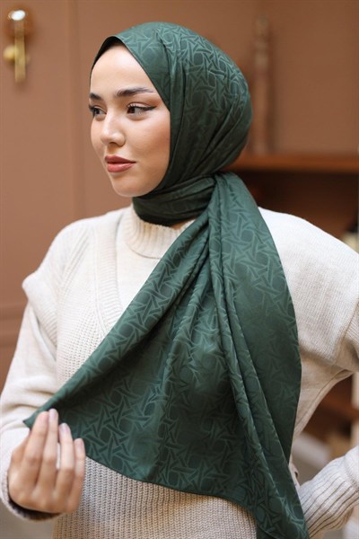 Silk Home Deluxe Şal - 40003  Zümrüt