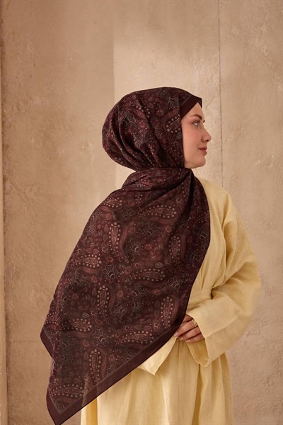 Silk Home Nariya Şal - 90009 - Bordo