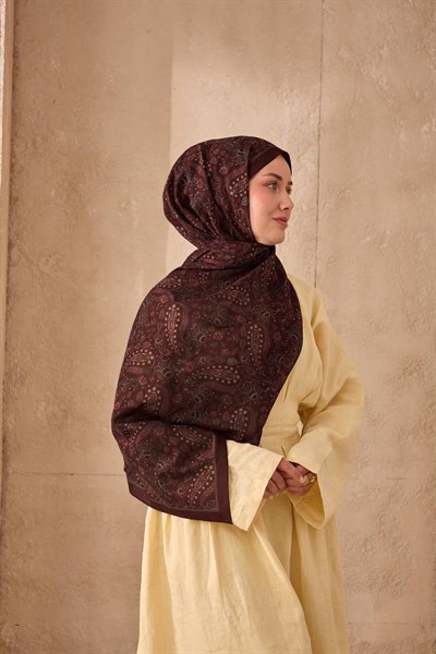 Silk Home Nariya Şal - 90009 - Bordo