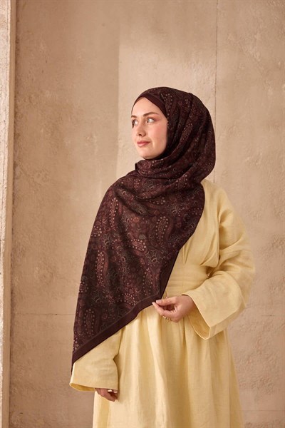 Silk Home Nariya Şal - 90009 - Bordo