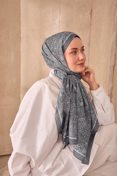 Silk Home Nariya Şal - 90009 - Gri