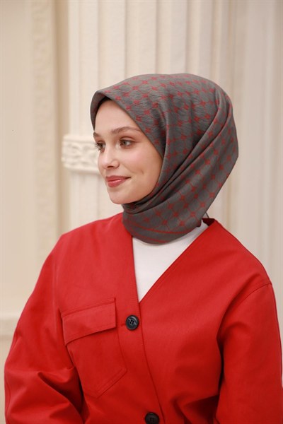 Silk Home Olinda Eşarp - 48004 - Füme Mercan