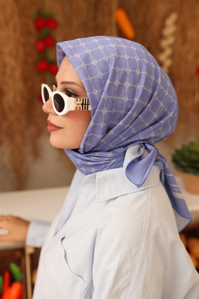 Silk Home Olinda Eşarp - 48004 - Lila Gri