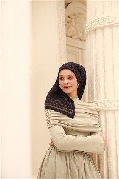 Silk Home Olinda Eşarp - 48004 - Mürdüm