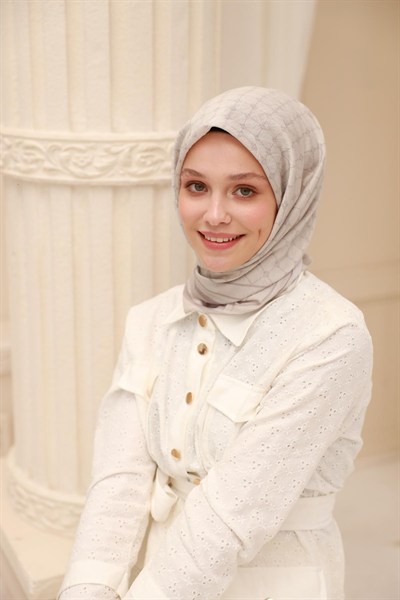 Silk Home Olinda Eşarp - 48004 - Soft Gri