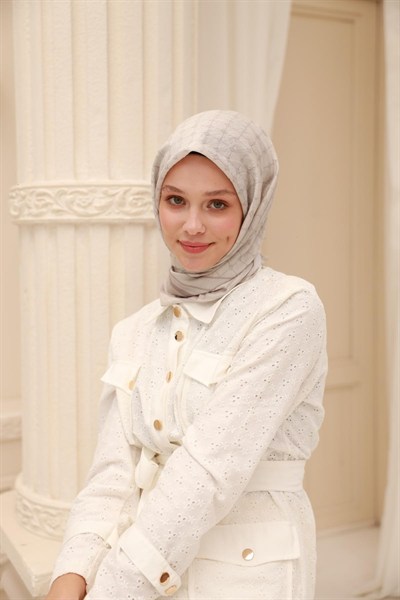 Silk Home Olinda Eşarp - 48004 - Soft Gri