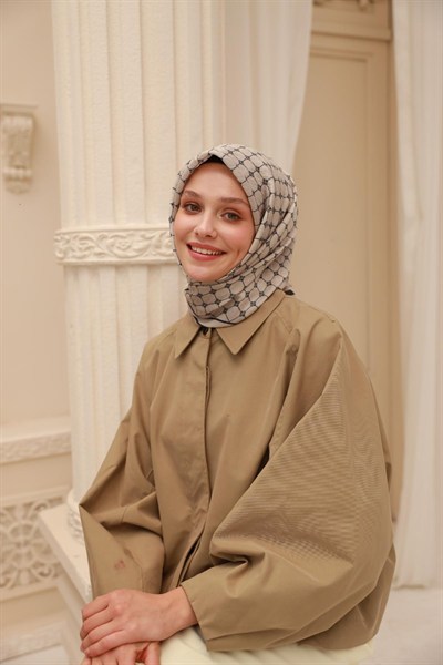 Silk Home Olinda Eşarp - 48004 - Taş