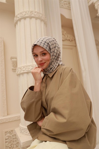 Silk Home Olinda Eşarp - 48004 - Taş