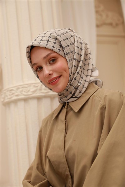 Silk Home Olinda Eşarp - 48004 - Taş