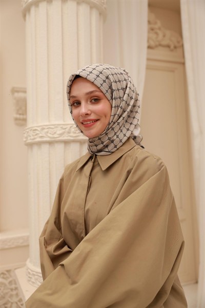 Silk Home Olinda Eşarp - 48004 - Taş