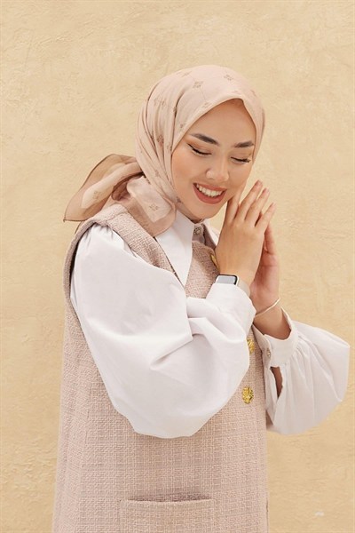 Silk Home Olinda Eşarp - Bej Camel
