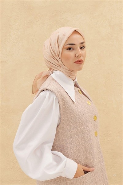 Silk Home Olinda Eşarp - Bej Vizon