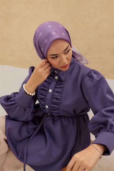 Silk Home Olinda Eşarp - Erguvan Lila