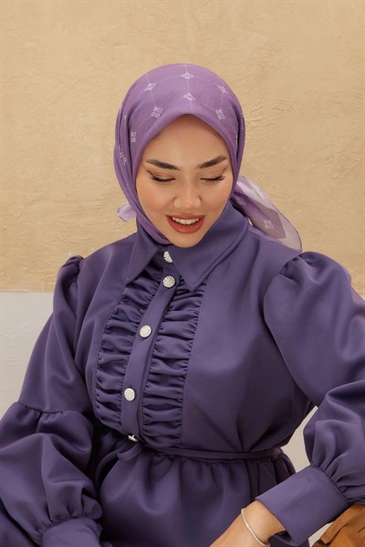 Silk Home Olinda Eşarp - Erguvan Lila