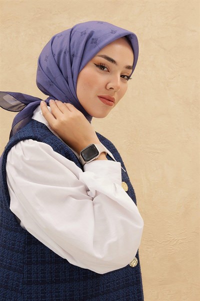 Silk Home Olinda Eşarp - Morcivert