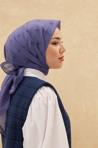 Silk Home Olinda Eşarp - Morcivert