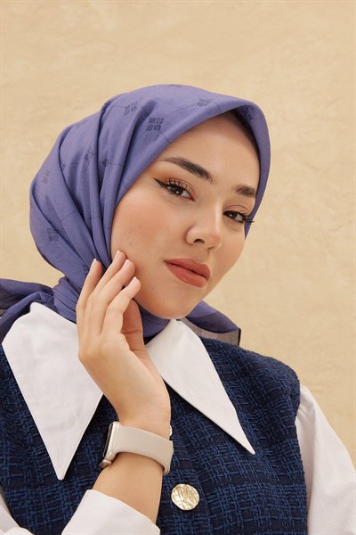 Silk Home Olinda Eşarp - Morcivert