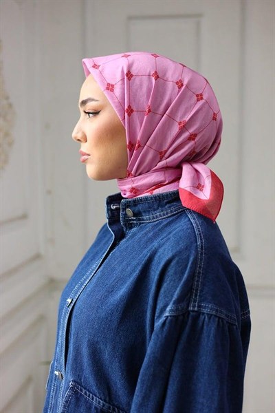 Silk Home Olinda Eşarp - Pembe Kırmızı