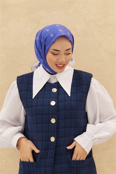 Silk Home Olinda Eşarp - Saks Gri