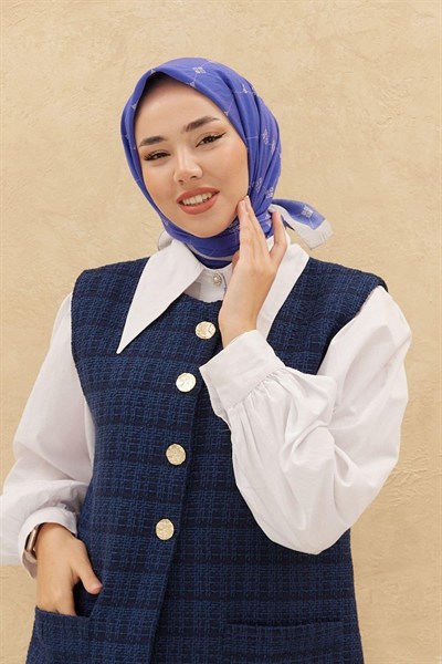 Silk Home Olinda Eşarp - Saks Gri