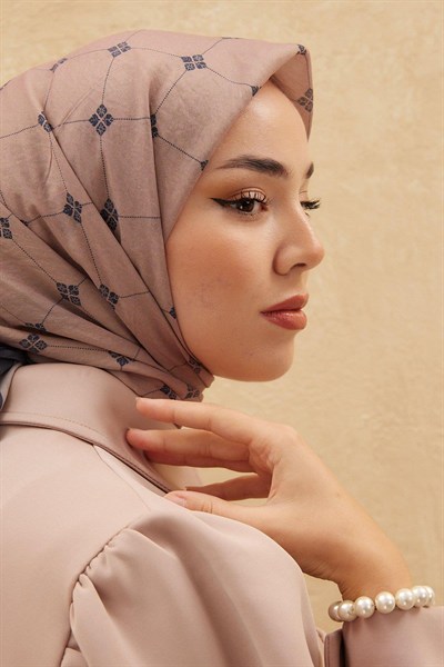 Silk Home Olinda Eşarp - Vizon Lacivert