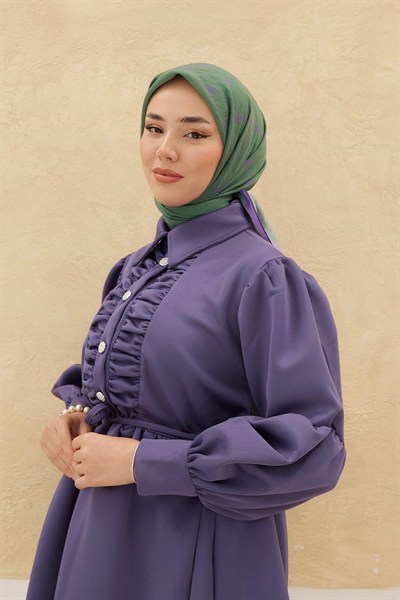 Silk Home Olinda Eşarp - Zümrüt Mor