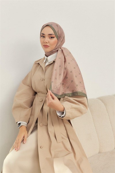 Silk Home Olinda Şal - 49003 - Vizon Haki