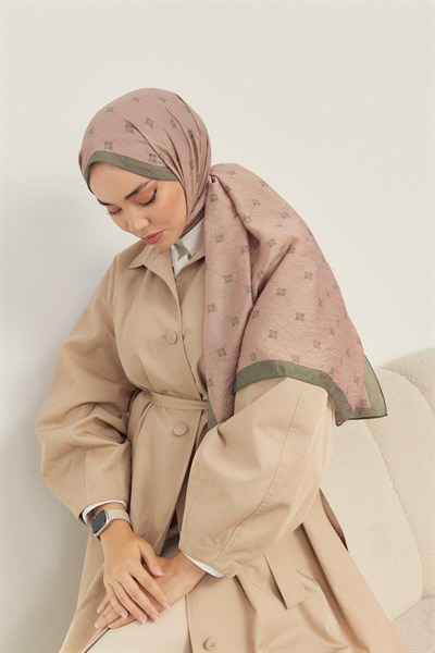 Silk Home Olinda Şal - 49003 - Vizon Haki