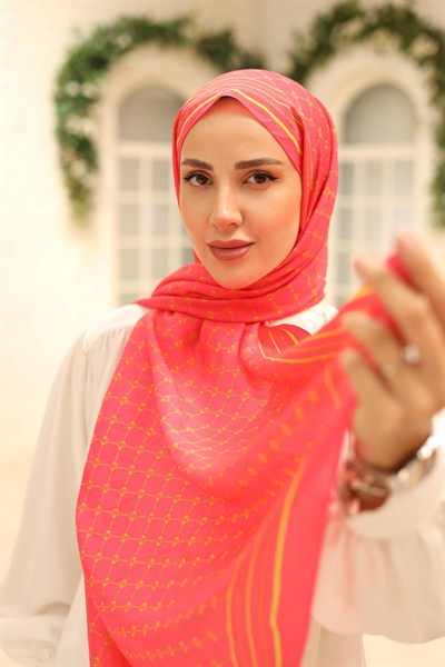 Silk Home Olinda Şal - 49005 - 22 Pembe Asit