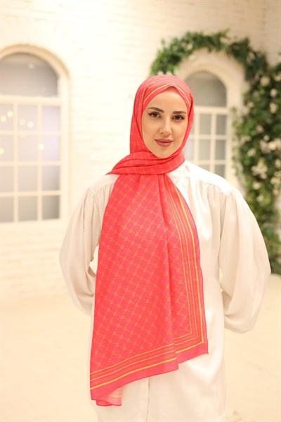 Silk Home Olinda Şal - 49005 - 22 Pembe Asit