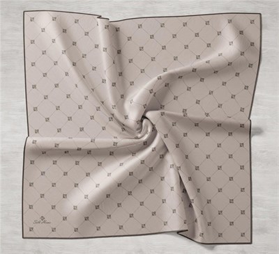 Silk Home Twill İpek Eşarp - 11392-30 Taş Haki