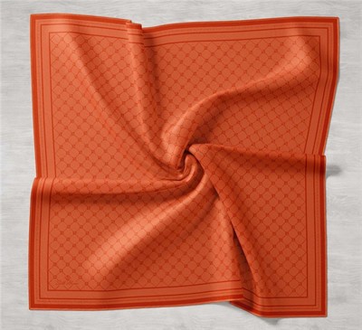 Silk Home Twill İpek Eşarp - 11393-31 Kiremit