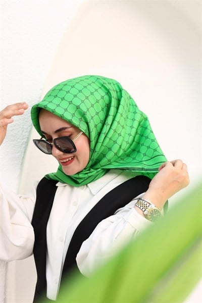 Silk Home Twill İpek Eşarp - 11393-36 Benetton