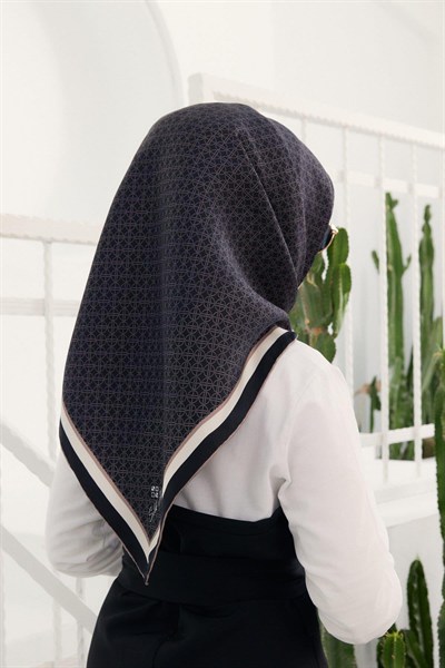Silk Home Twill İpek Eşarp - 11414-01 Siyah