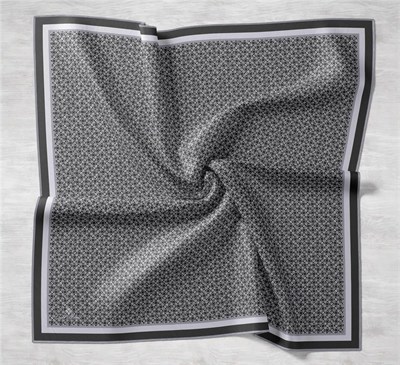 Silk Home Twill İpek Eşarp - 11414-04 Antrasit
