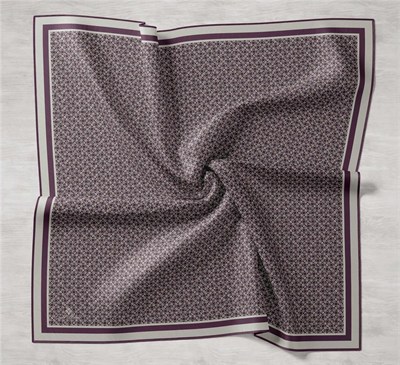 Silk Home Twill İpek Eşarp - 11414-10 Mor