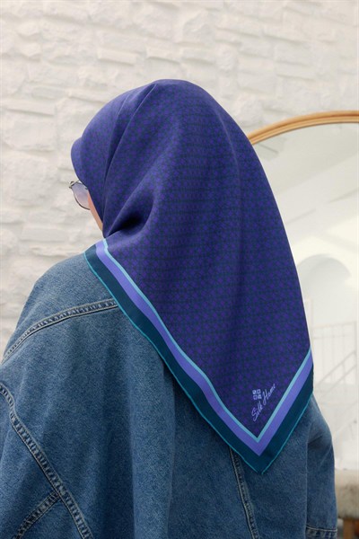 Silk Home Twill İpek Eşarp - 11414-21 Saks