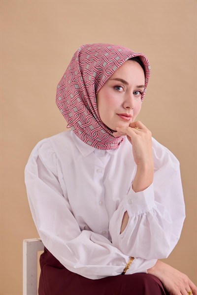 Silk Home Twill İpek Eşarp - 11479-06 Pembe