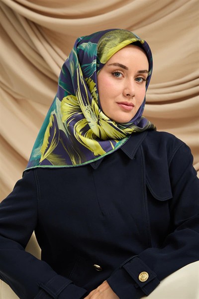 Silk Home Twill İpek Eşarp - 11480-81 Sarı