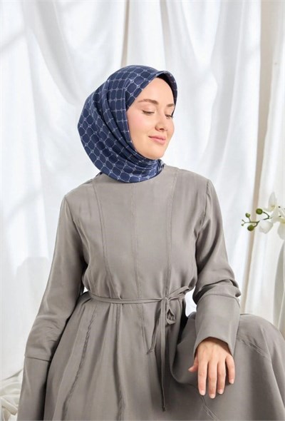 Silk Home Twill İpek Eşarp - 11539-15 Koyu Lacivert