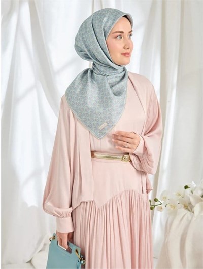 Silk Home Twill İpek Eşarp - 11540-20 Bebe Mavi