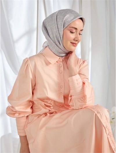 Silk Home Twill İpek Eşarp - 11540-28 Lila