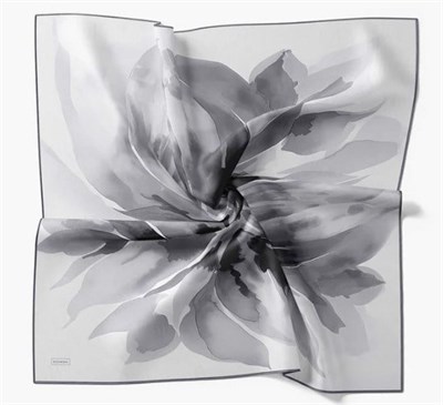 Silk Home Twill İpek Eşarp - 11545-05 Gri