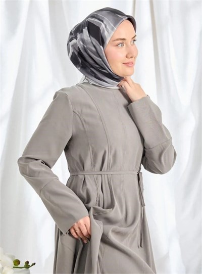 Silk Home Twill İpek Eşarp - 11545-05 Gri
